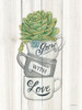 Grow with Love Succulents Poster Print by Deb Strain - Item # VARPDXDS1494