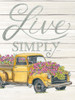 Live Simply Poster Print by Deb Strain - Item # VARPDXDS1663