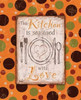 Kitchen Love Orange Poster Print by Diane Stimson - Item # VARPDXDSRC224C