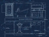 Bath Blueprint 1 Poster Print by Diane Stimson - Item # VARPDXDSRC253A