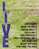 Live Grunge PF Poster Print by Diane Stimson - Item # VARPDXDSRC284A
