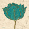 Teal Tulip Poster Print by Diane Stimson - Item # VARPDXDSSQ208A2