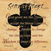 Serenity Prayer Cross Poster Print by Diane Stimson - Item # VARPDXDSSQ267B