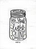 Let Your Light Shine Jar Poster Print by Imperfect Dust Imperfect Dust - Item # VARPDXDUST216