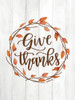 Give Thanks Wreath Poster Print by Imperfect Dust Imperfect Dust - Item # VARPDXDUST321