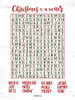 Christmas Word Search Poster Print by Imperfect Dust Imperfect Dust - Item # VARPDXDUST327