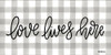 Love Lives Here Poster Print by Imperfect Dust Imperfect Dust - Item # VARPDXDUST403