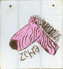 Happy Pink Zebra Poster Print by Erin Butson - Item # VARPDXEB5SQ003D2