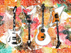 Music Guitars Two Poster Print by Enrique Rodriquez Jr - Item # VARPDXERJRC050B