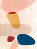 Pink Pebbles I  Poster Print by Eva Watts