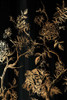 Dark Oriental Blooms  Poster Print by Eva Watts