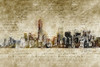 New York Abstract Poster Print by M. Kuelbel - Item # VARPDXFAF1314