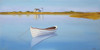 Lone Boat in Seascape Poster Print by Carol Saxe - Item # VARPDXFAF1365CS