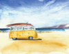 Yellow Minivan with Surfboards Poster Print by Anonymous Anonymous - Item # VARPDXFAF889