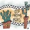 Cactus Cozy Christmas Wishes Poster Print by Erin Barrett - Item # VARPDXFTL186