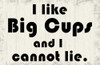 Big Cups 2 Poster Print by Lauren Gibbons
