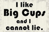 Big Cups 2 Poster Print by Lauren Gibbons