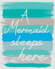 Mermaid Sleep Poster Print by Lauren Gibbons - Item # VARPDXGLRC147C