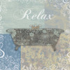 Relax Bath Tub Poster Print by Lauren Gibbons - Item # VARPDXGLSQ014B