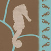 Sea Horse Pattern Poster Print by Lauren Gibbons - Item # VARPDXGLSQ020C