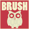 Owl Brush Poster Print by Lauren Gibbons - Item # VARPDXGLSQ030K
