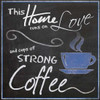 Strong Blue Coffee Poster Print by Lauren Gibbons - Item # VARPDXGLSQ041A