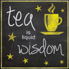 Yellow Tea Wisdom Poster Print by Lauren Gibbons - Item # VARPDXGLSQ041H