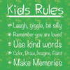 Kids Rules Poster Print by Lauren Gibbons - Item # VARPDXGLSQ129B