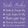 Girls Rules Poster Print by Lauren Gibbons - Item # VARPDXGLSQ129F