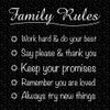 Family Rules Poster Print by Lauren Gibbons - Item # VARPDXGLSQ130B