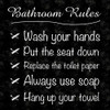 Bathroom Ruless Poster Print by Lauren Gibbons - Item # VARPDXGLSQ132C