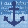 Beach Anchor Poster Print by Lauren Gibbons - Item # VARPDXGLSQ145A