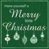 Merry Christmas Poster Print by Lauren Gibbons - Item # VARPDXGLSQ156A