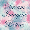 Dream Imagine Poster Print by Lauren Gibbons