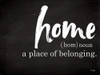 Home - A Place of Belonging Poster Print by Jaxn Blvd. Jaxn Blvd. - Item # VARPDXJAXN111