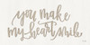 You Make My Heart Smile Poster Print by Jaxn Blvd. Jaxn Blvd. - Item # VARPDXJAXN418