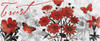 Floral Trust Red 2 Poster Print by Jace Grey - Item # VARPDXJGPL022D