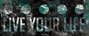 Live Your life Teal Poster Print by Jace Grey - Item # VARPDXJGPL107A2