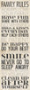 Family Rules Always Poster Print by Jace Grey - Item # VARPDXJGPL282A
