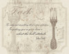 Fork Quote Poster Print by Jace Grey - Item # VARPDXJGRC073B