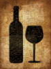 Wine Shadows Poster Print by Jace Grey