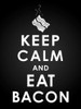Bacon BW Poster Print by Jace Grey - Item # VARPDXJGRC117B
