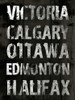 Canada Grunge Type Mate Poster Print by Jace Grey - Item # VARPDXJGRC195B