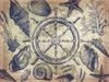 Nautical map Poster Print by Jace Grey