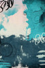 Blue abstract Poster Print by Jace Grey