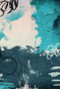Blue abstract Poster Print by Jace Grey