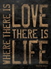 Love Life brown Poster Print by Jace Grey - Item # VARPDXJGRC239A2