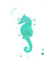 Seahorse splat Poster Print by Jace Grey - Item # VARPDXJGRC260B