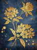 Floral Golden Blues Poster Print by Jace Grey - Item # VARPDXJGRC356A