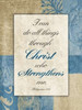 Christ Strength Poster Print by Jace Grey - Item # VARPDXJGRC419A